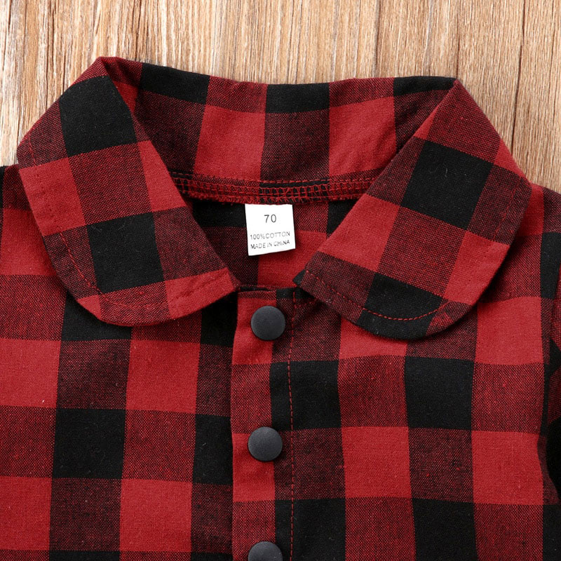 Baby girl best sale checked shirt