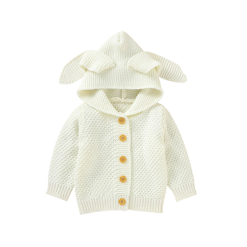 Bunny ears cardigan baby sale