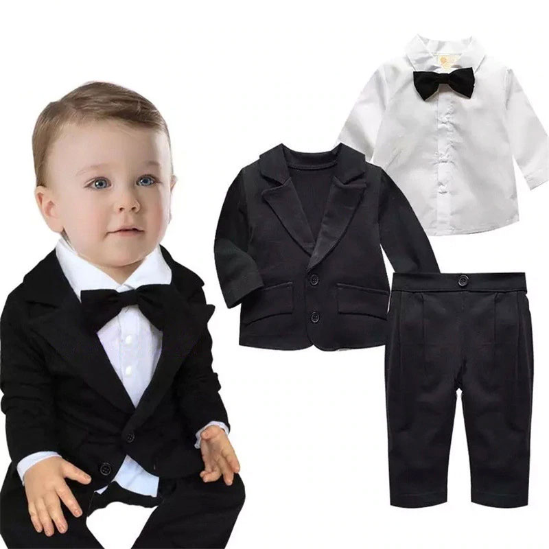 baby tuxedo suit