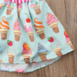 MyLoveHoney Baby Dress Ice-Cream Print