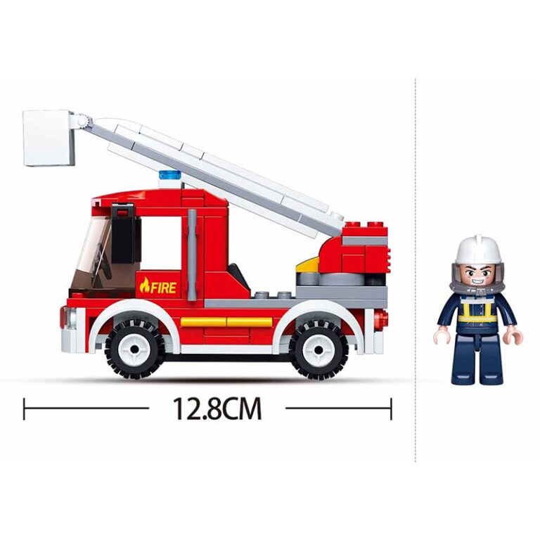 Sluban Small Fire Truck Brick Toy - MyLoveHoney Toys